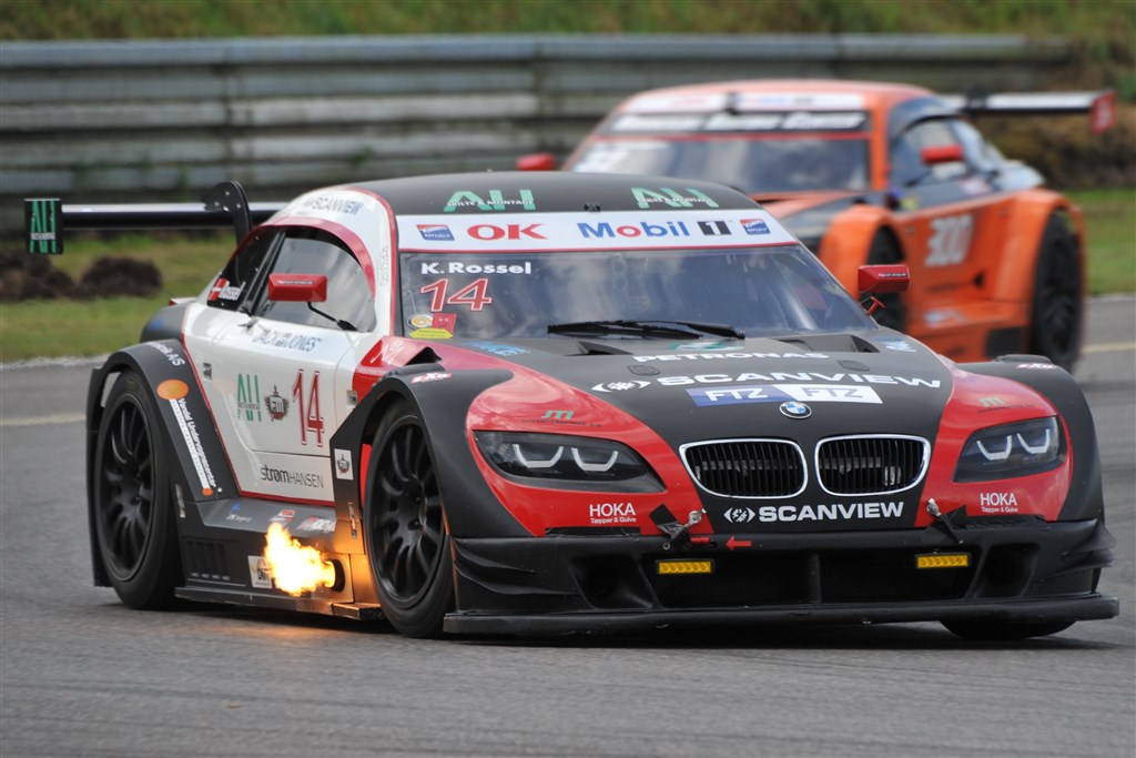 Kevin Rossel er blandt outsiderne til at tage titlen i OK Mobil 1 Danish Supertourisme
(Foto: Morten Alstrup)